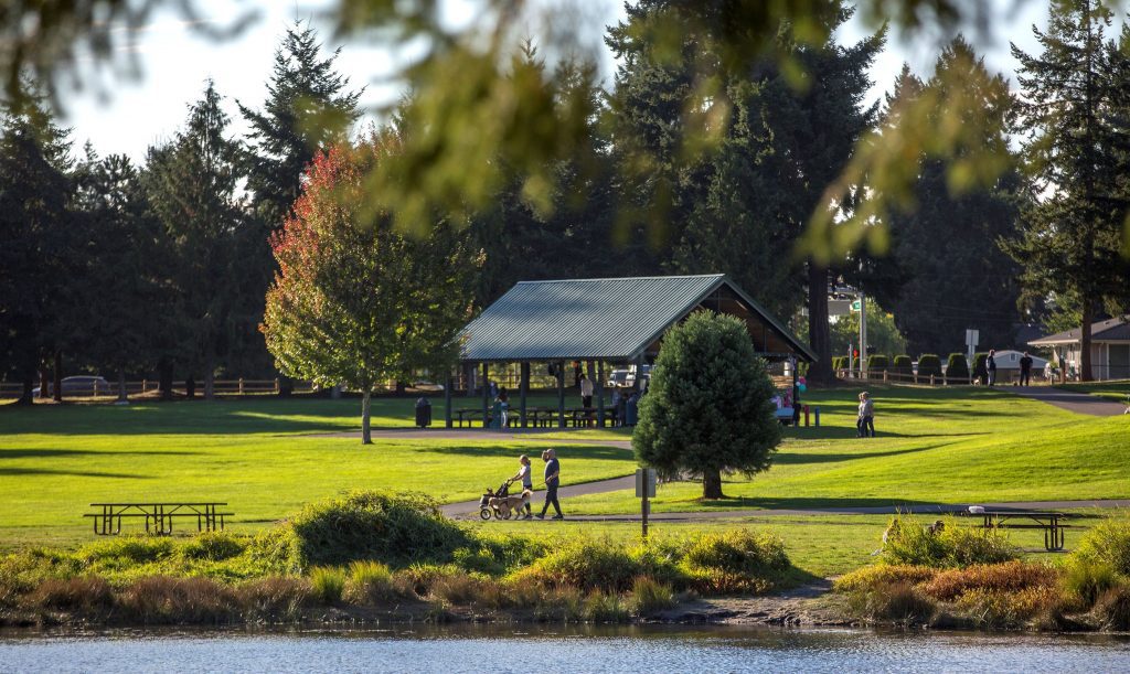 Park in Puyallup, Washington