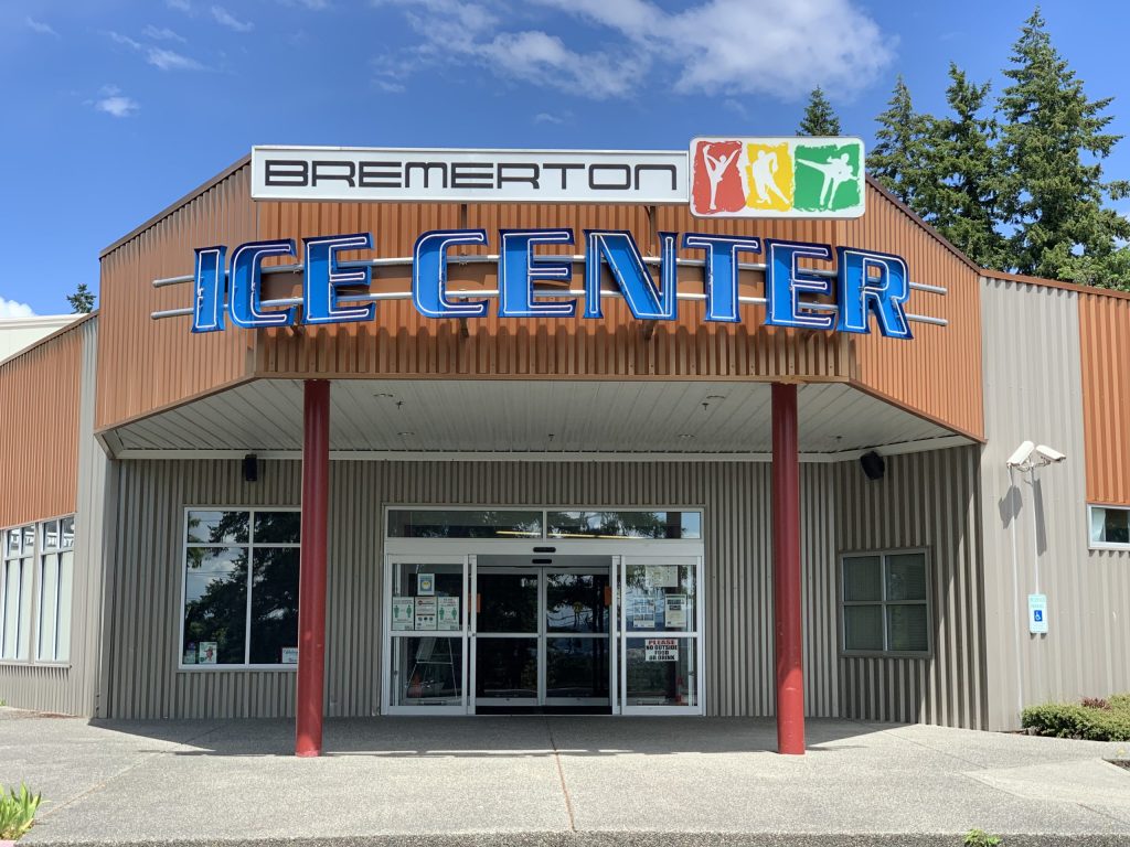 Ice skating rink in Bremerton, Washington