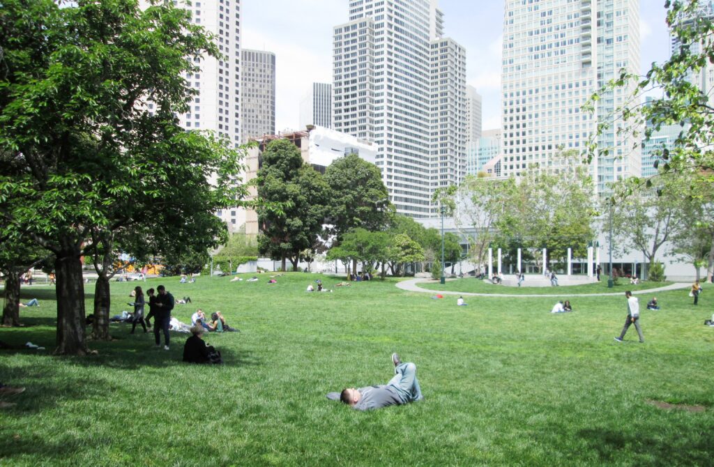 City park in San Francisco, California
