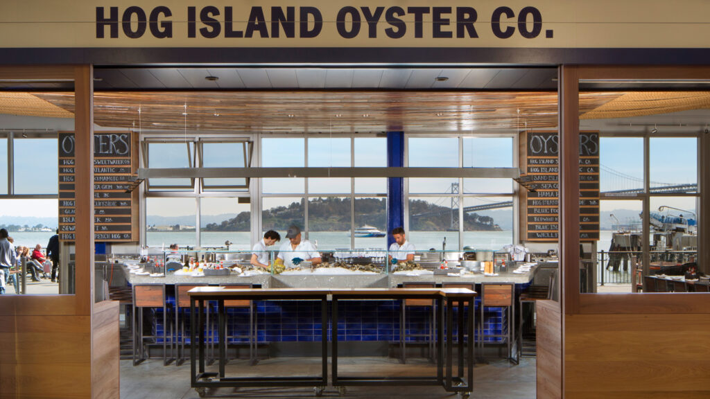 Oyster bar restaurant in San Francisco, WA