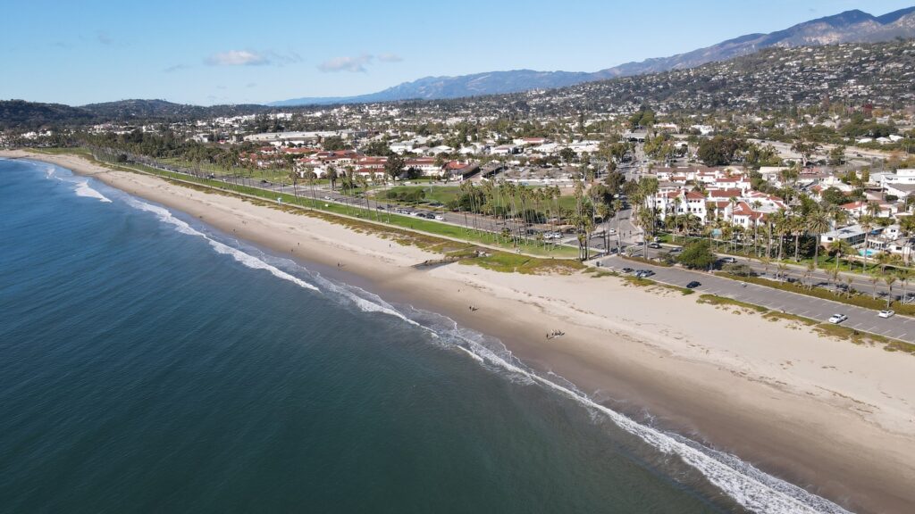 Beach in Santa Barbara, California