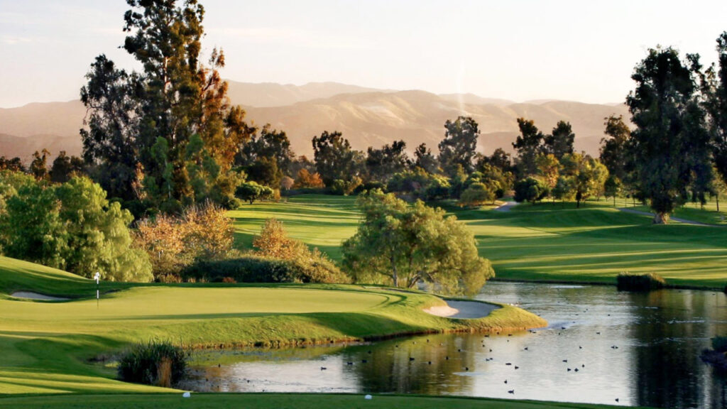 Golf course in Irvine, California
