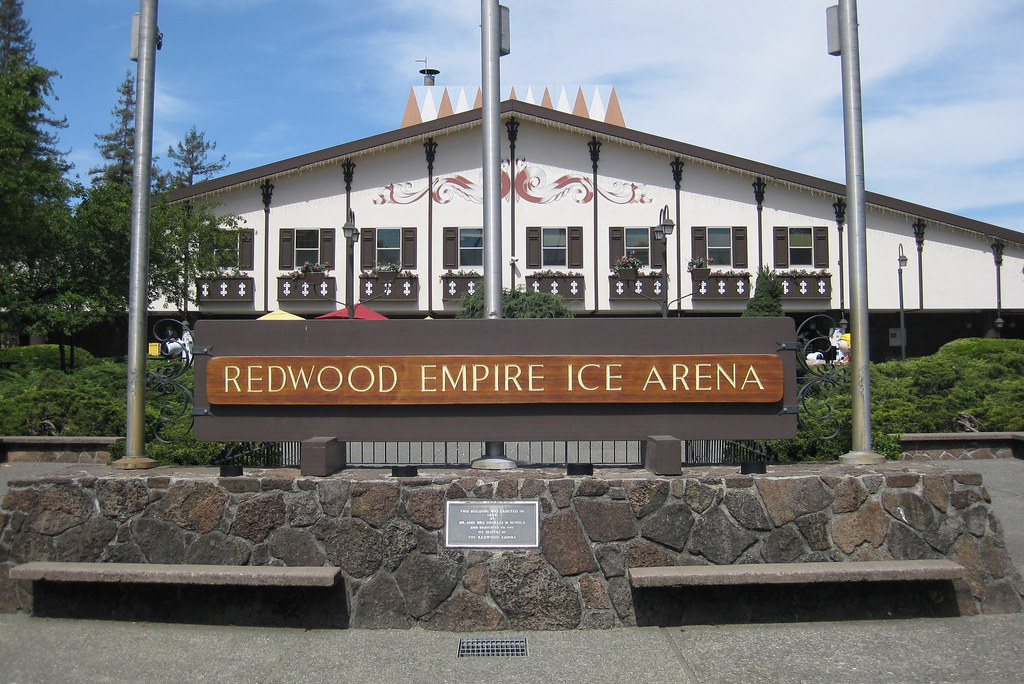 Hockey rink in Santa Rosa, California