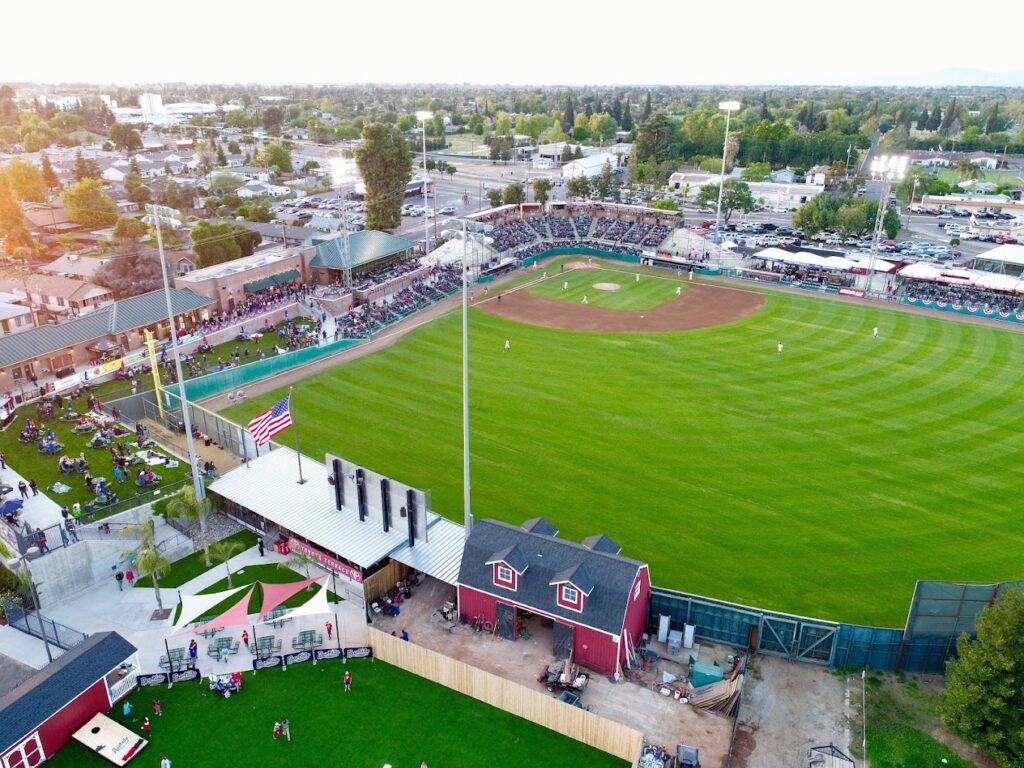 Stadium in Visalia, California
