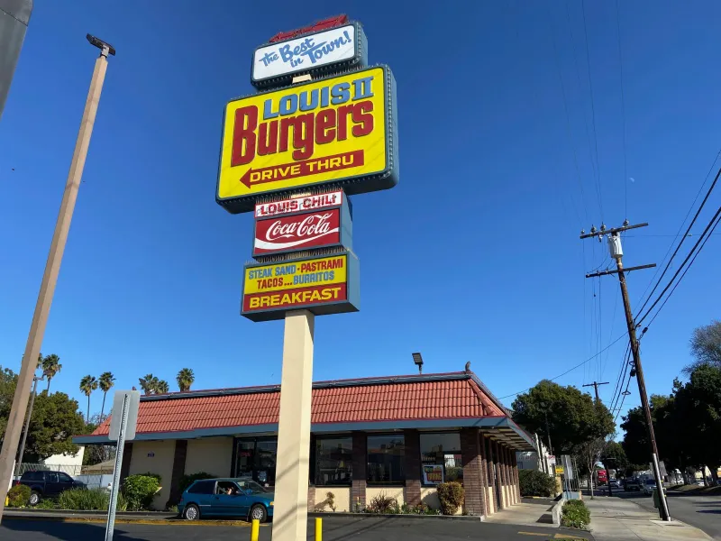 Hamburger restaurant in Compton, CA