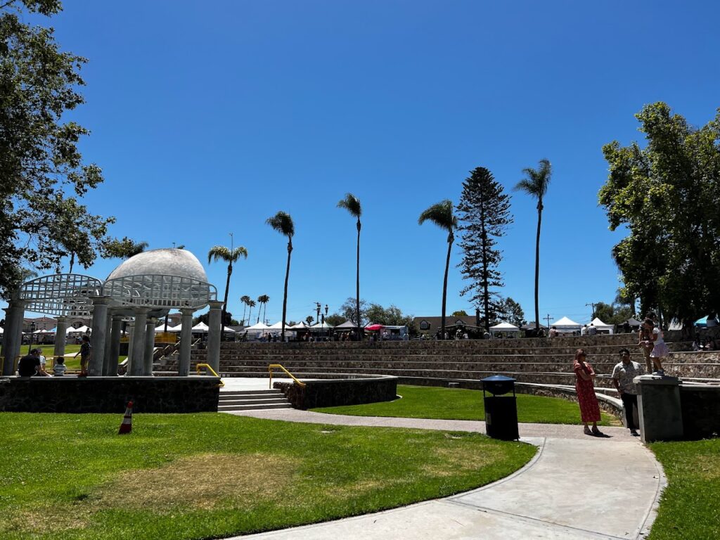 Memorial park in Chula Vista, California
