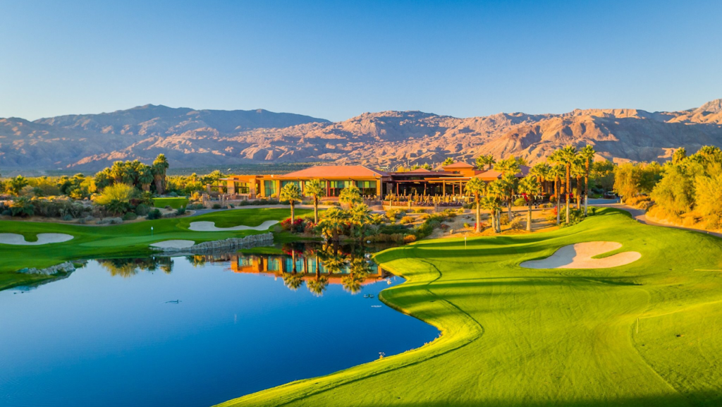 Golf course in Palm Desert, California