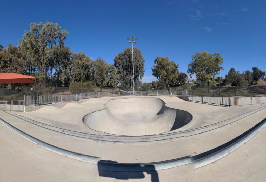Skateboard park in Chula Vista, California
