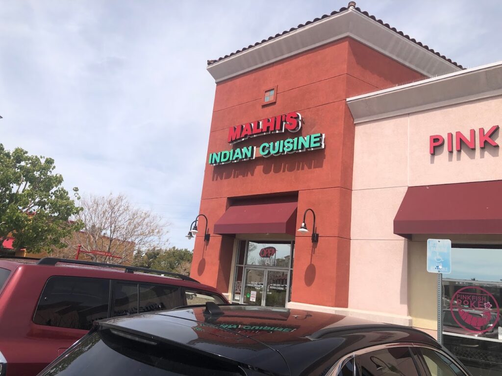 Indian restaurant in Palmdale, California