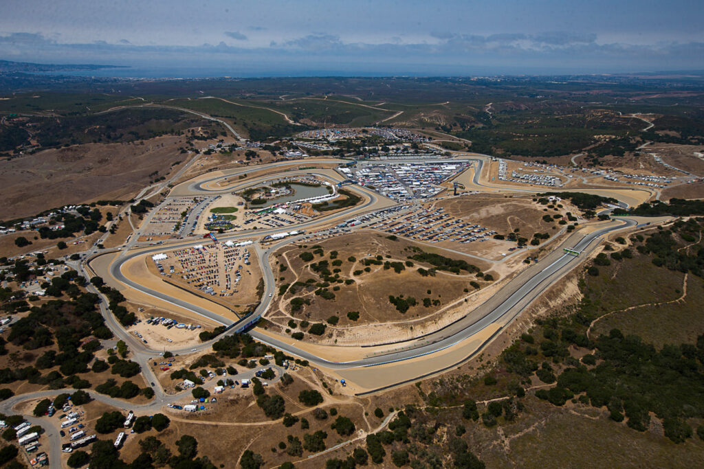 Car racing track in California
