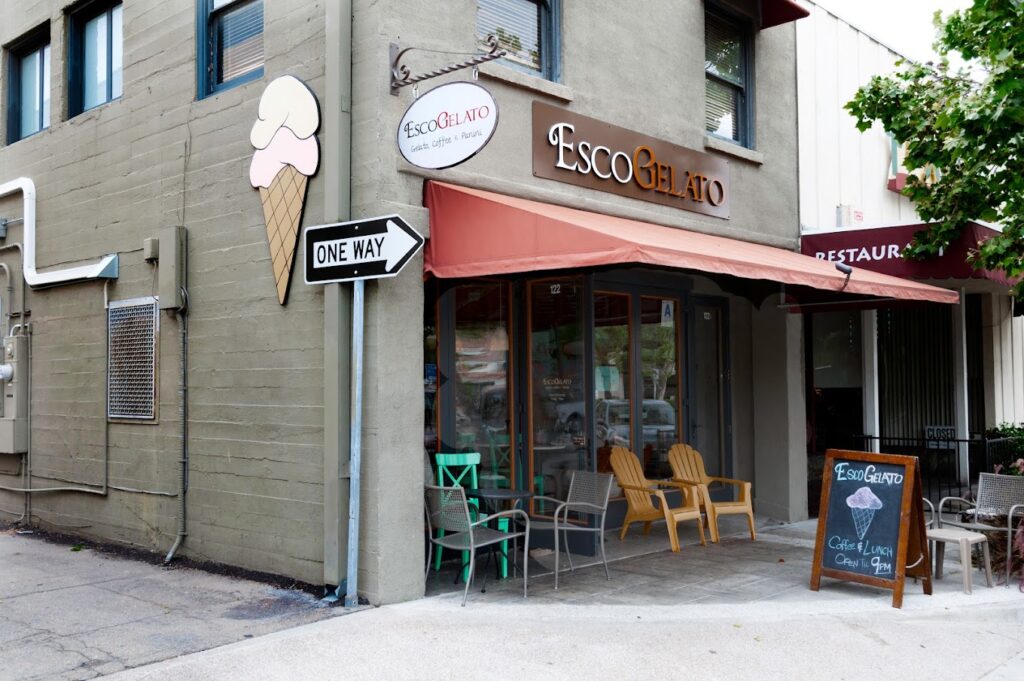 Ice cream shop in Escondido, California