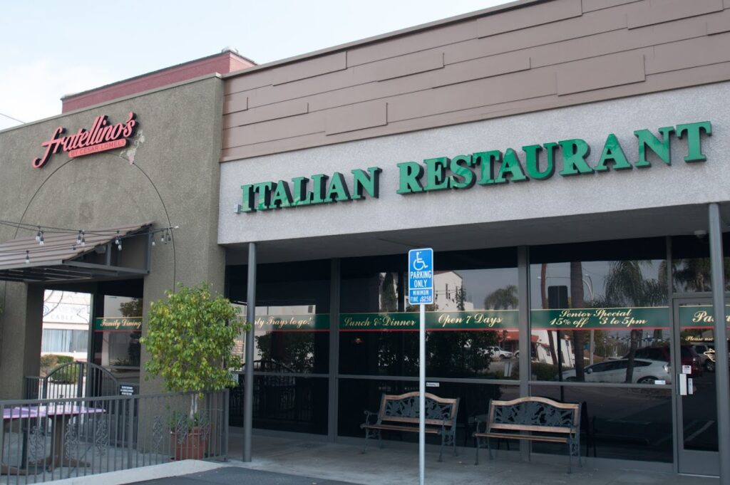 Italian restaurant in Fullerton, CA
