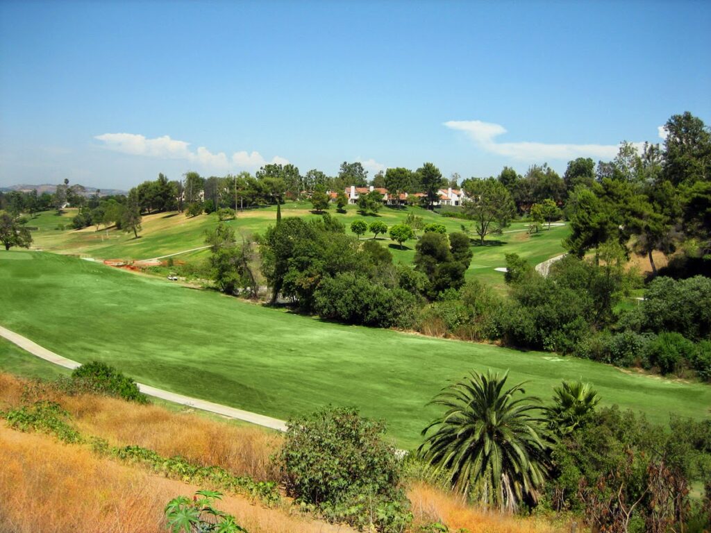 Golf course in Fullerton, California
