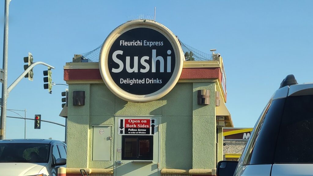 Sushi restaurant in Clovis, California