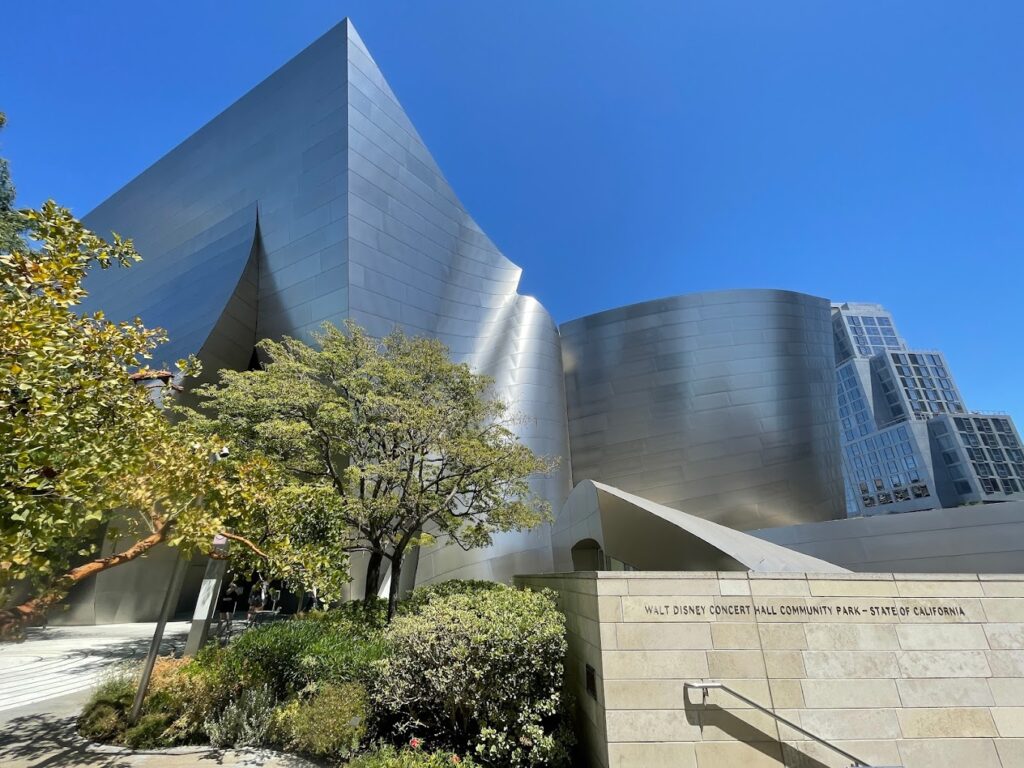Concert hall in Los Angeles, California