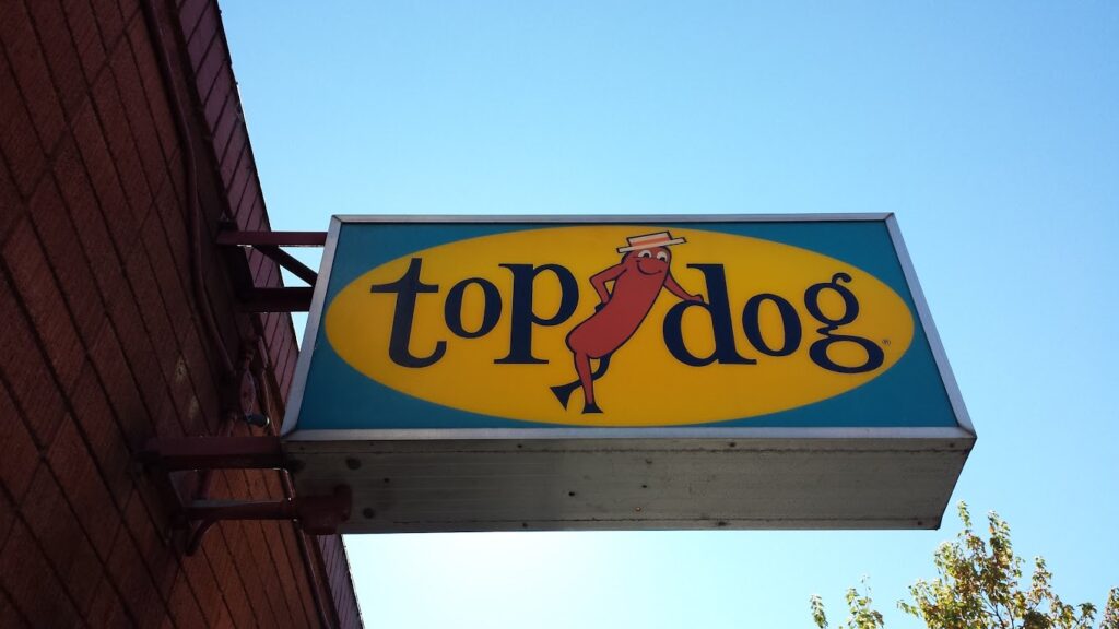 Hot dog restaurant in Berkeley, California